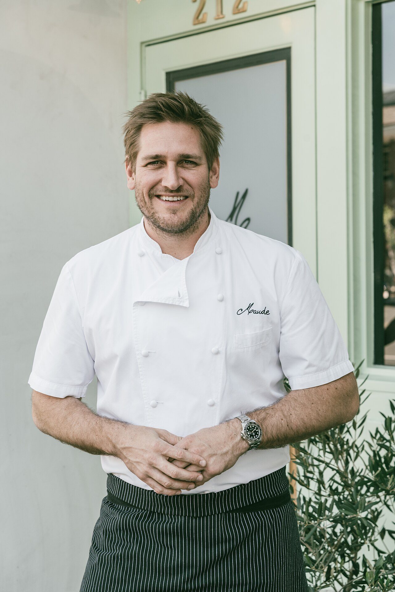 Chef Curtis Stone at his Los Angeles restaurant Maude in 2018