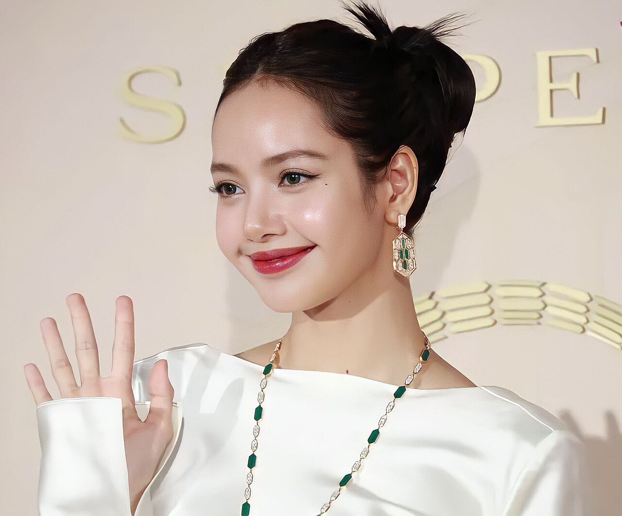 LISA at a Bulgari photo call in 2023