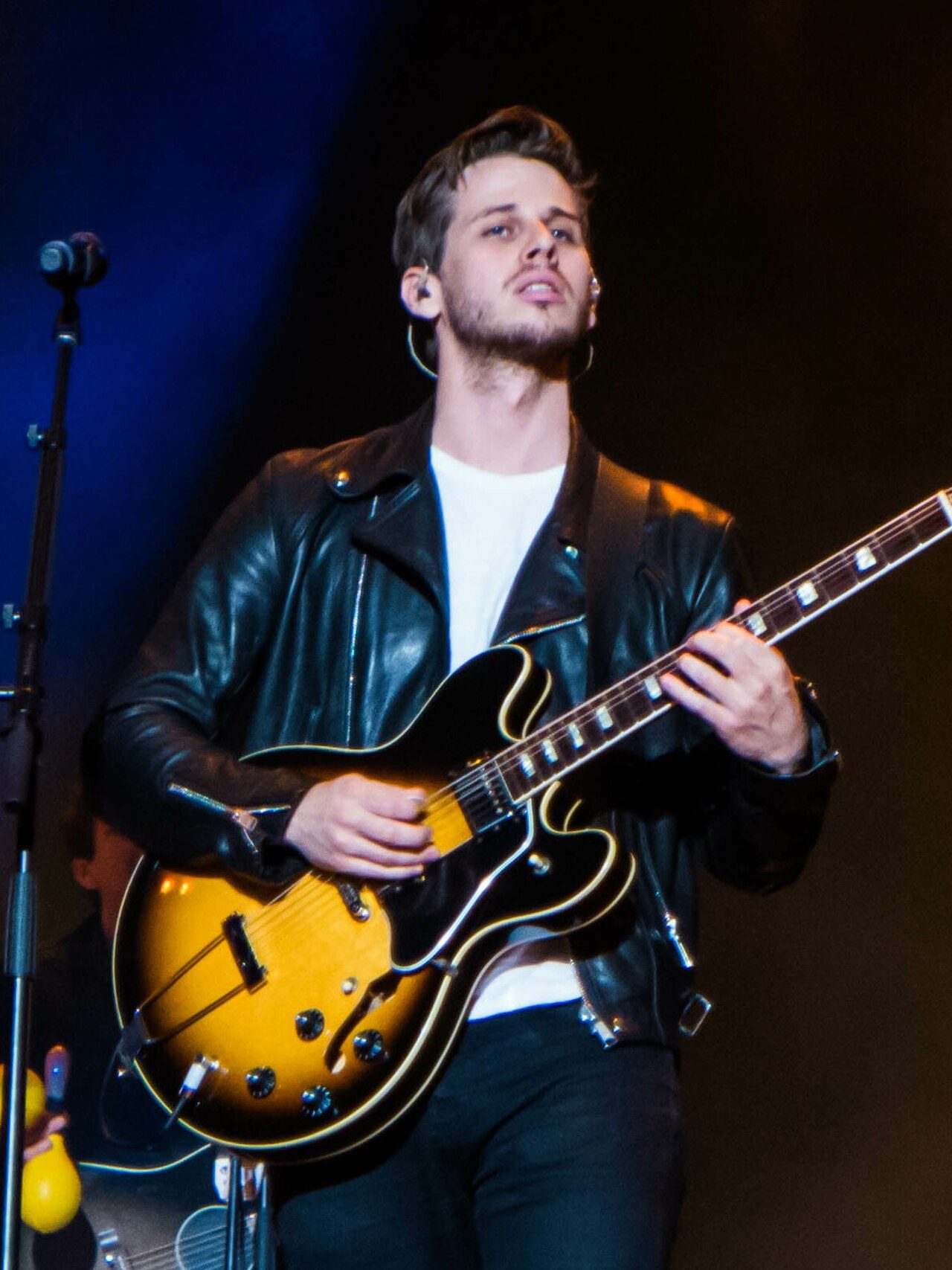 Mark Foster of Foster the People performing in 2014